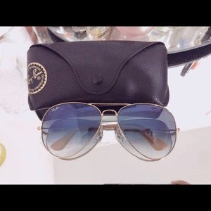 ✨Ray Ban Aqua Blue Gradient Sunglasses✨